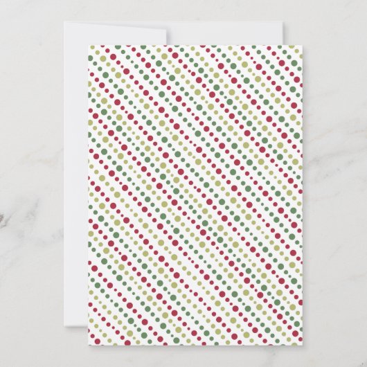 Whimsical Christmas Cookie Exchange Uitnodiging (Achterkant)