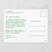 Whimsical Christmas  Cute Custom Arch PHOTO  Feestdagenkaart (Achterkant)