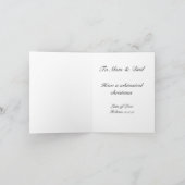 Whimsical Christmas Day Kaart - Cupcake (Binnen)