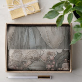 Whimsical Christmas Fairy Holly & Berry Decoupage Tissuepapier (Geschenk)