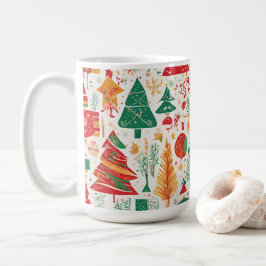 Whimsical Christmas Forest Mok