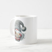 🎅 Whimsical Christmas Gnome Koffiemok (Voorkant links)