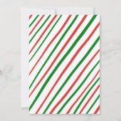 Whimsical Christmas Holiday Party Schattige Custom Kaart (Achterkant)