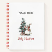 Whimsical Christmas Notebook | Holiday Gifts Notitieboek (Voorkant)
