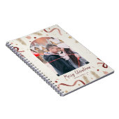 Whimsical Christmas Notebook – Minimal Holiday Des Notitieboek (Rechterzijde)