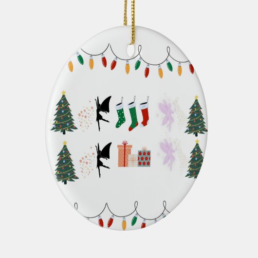 Whimsical Christmas Ornament Moravische sterren (Rechts)