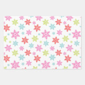 Whimsical Christmas Patterns Inpakpapier Vel (Voorkant 3)
