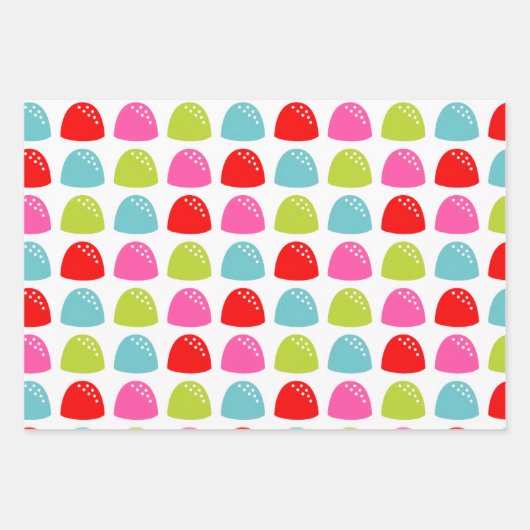 Whimsical Christmas Patterns Inpakpapier Vel (Voorkant 2)