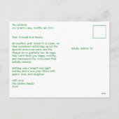 Whimsical Christmas Schattige Custom Arch FOTO Feestdagenkaart (Achterkant)