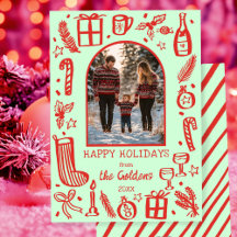 Whimsical Christmas Schattige Custom Arch FOTO