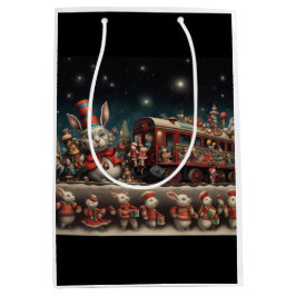 Whimsical Christmas Snoep Train 2 Medium Cadeauzakje