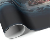 Whimsical Christmas Snoep Winkelwagen 1 Cadeaupapier (Rol Hoek)