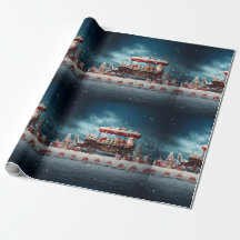 Whimsical Christmas Snoep Winkelwagen 3