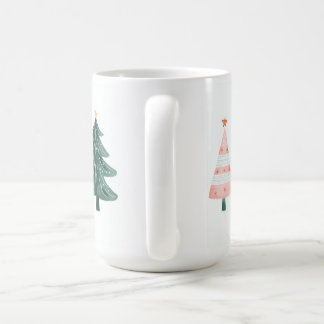Whimsical Christmas Trees Mug Koffiemok