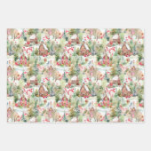 Whimsical Christmas Village Inpakpapier Vel (Voorkant 2)