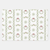 Whimsical Christmas Wrapping Paper Sheets (Voorkant 2)