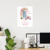 Whimsical Ciao Bella Italiaans Bruiloftsontbijt We Poster (Thuiskantoor)