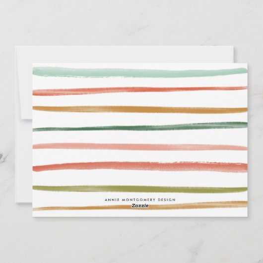 Whimsical Classic Merry kerstfoto Holiday Feestdagenkaart (Achterkant)