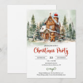 Whimsical Classic ontbijtkoek decoratie party Kaart (Voorkant / Achterkant)