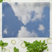 Whimsical Cloud Kitchen Towel Theedoek (Gevouwen)