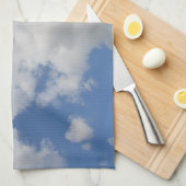 Whimsical Cloud Kitchen Towel Theedoek (Quarter Fold)