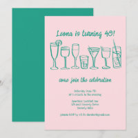 Whimsical Cocktail Drink op maat verjaardagsfeestj