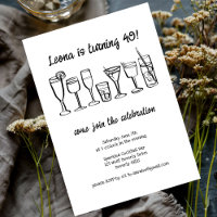 Whimsical Cocktail Drink op maat verjaardagsfeestj