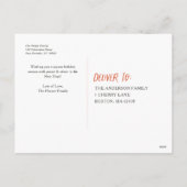 Whimsical Colorful Merry Full Photo Bright Letters Feestdagenkaart (Achterkant)