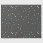 Whimsical Colorful Snowfall Stippen Holiday Cadeaupapier (Vlak)