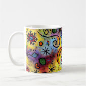 Whimsical, Colorful Snowflake Mok (Links)