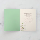 Whimsical Colorful Summer Birds and Swirls Moderne Kaart (Binnen)