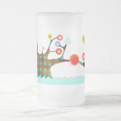 Whimsical Colorful Tree Mok (Center)