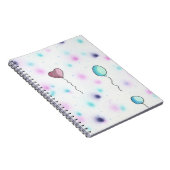 Whimsical Colour Snoep Balloons2Notebook Journal Notitieboek (Rechterzijde)
