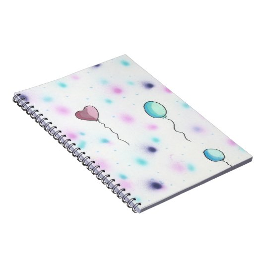 Whimsical Colour Snoep Balloons2Notebook Journal Notitieboek (Rechterzijde)