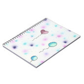 Whimsical Colour Snoep Balloons2Notebook Journal Notitieboek (Linkerzijde)