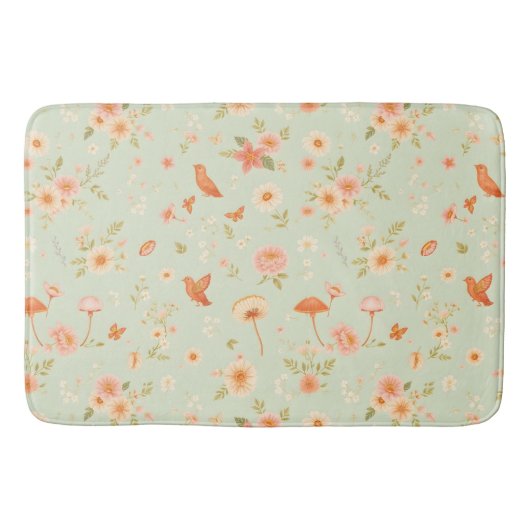 Whimsical Comfort Cottagecore Badmat (Voorkant)