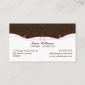 Whimsical Cookie Bakery Visitekaartje (Achterkant)