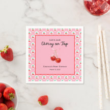 Whimsical Coqette Cherry op Top Baby shower