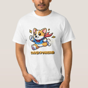 Whimsical Corgi Art voor liefhebbers van huisdiere T-shirt