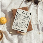 Whimsical cosmic space The details Enclosure Card Bedankkaart