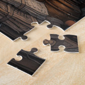 Whimsical Cosy Winter: Tovenaarsretraite Legpuzzel (Zijkant)