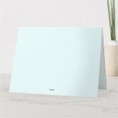 Whimsical Cottage Garden Bedankkaart (Achterkant)