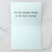 Whimsical Cottage Garden Bedankkaart (Binnen)