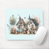 Whimsical Cottage Garden Muismat (Met muis)