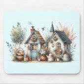 Whimsical Cottage Garden Muismat (Voorkant)