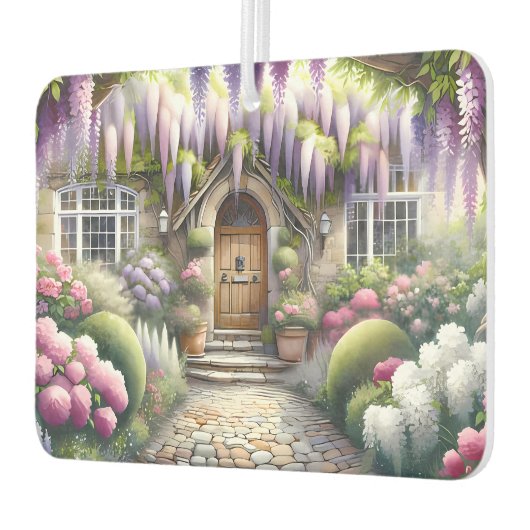 Whimsical Cottage Garden Pathway Luchtverfrisser (Links)