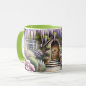 Whimsical Cottage Garden Pathway Mok (Voorkant links)