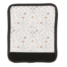 Whimsical Cottagecore Beige Waterverf Wilde Bloem