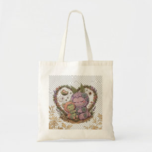 Whimsical Cottagecore Fantasie Kunst Tote Bag