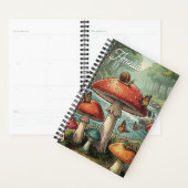 Whimsical Cottagecore Paddenstoelen | Gepersonalis Planner (Display)